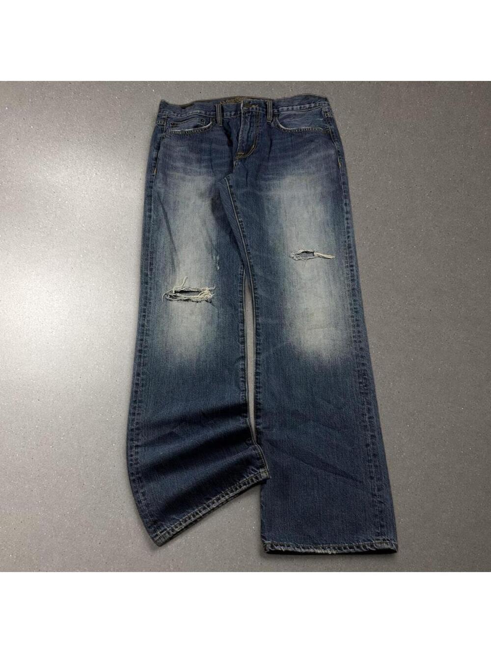 Y2K Skater Distressed American Eagle “Original Boot” Bootcut Jeans - Fits 34x32!